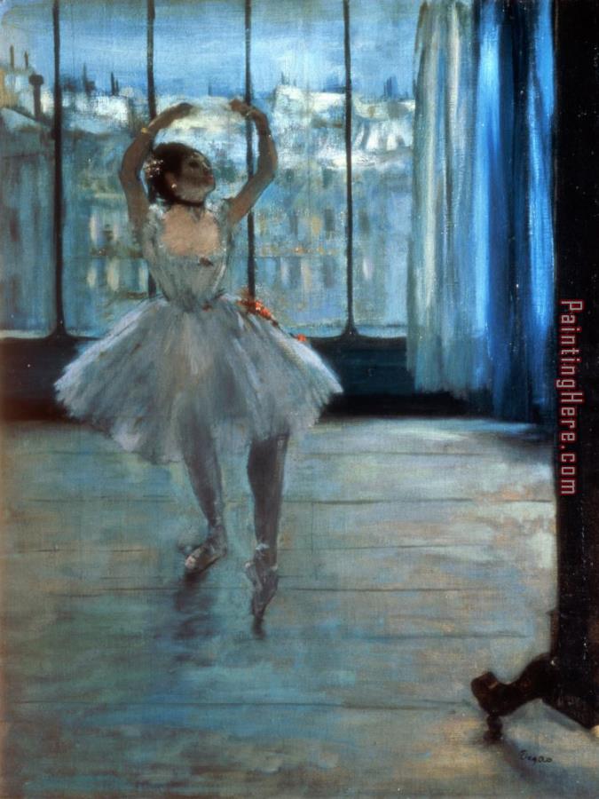 Edgar Degas Dancer in Front of a Window